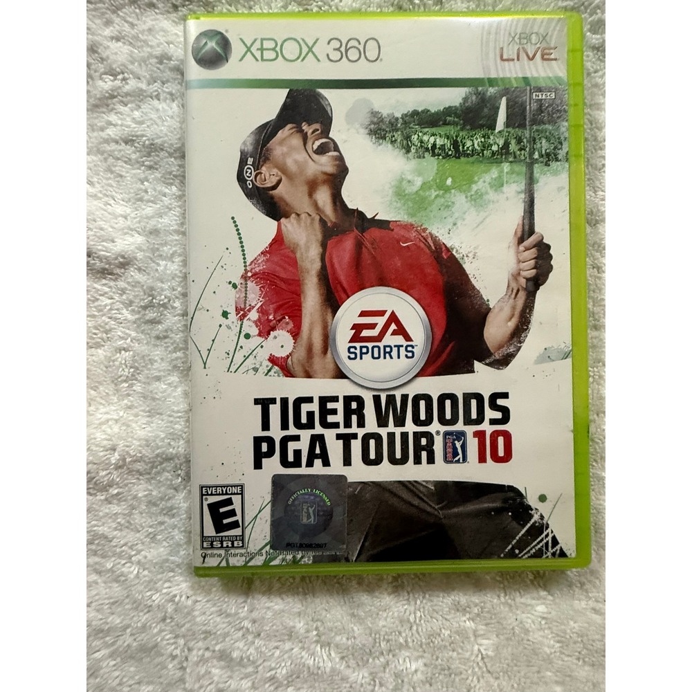 Tiger Woods PGA Tour 10 XBOX 360 Game EA‎ Sports Golf Video Game